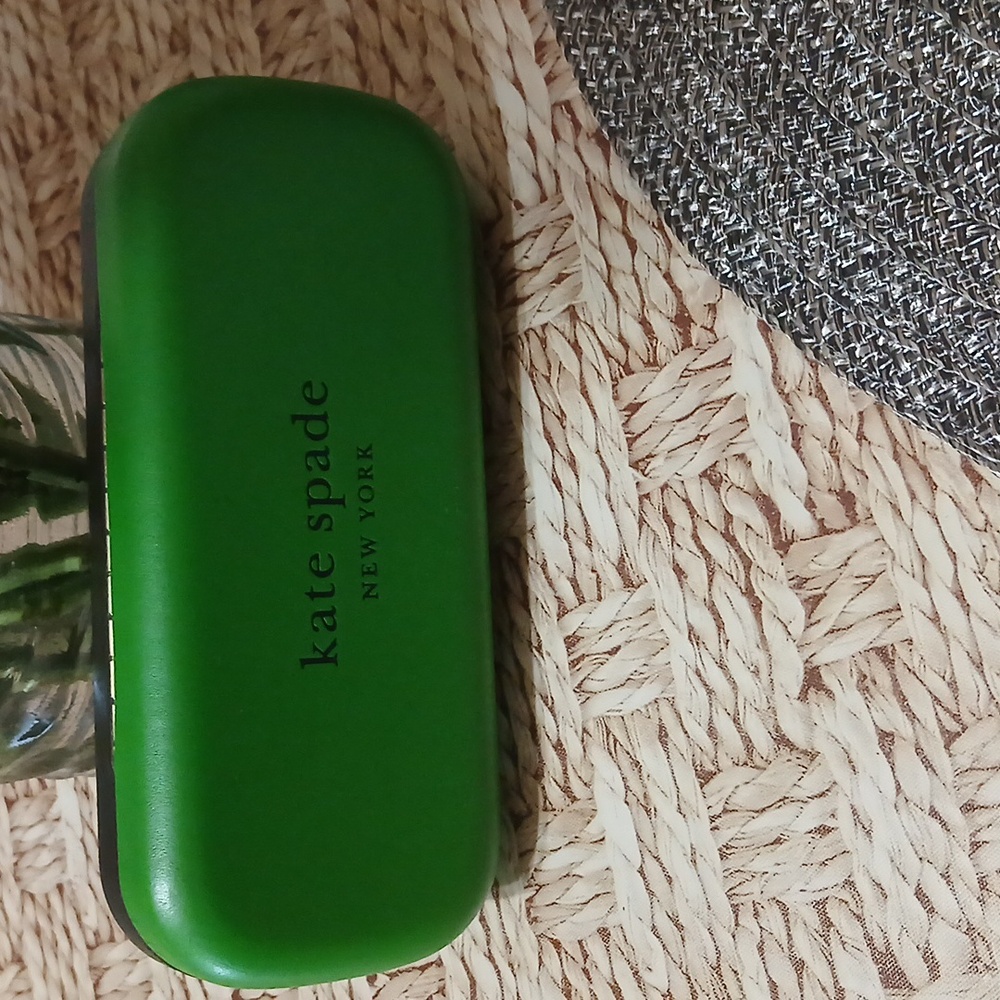 Kate Spade Vibrant Green Eyewear Case